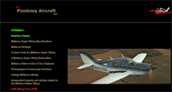 Desktop Screenshot of pinckneyaircraft.com